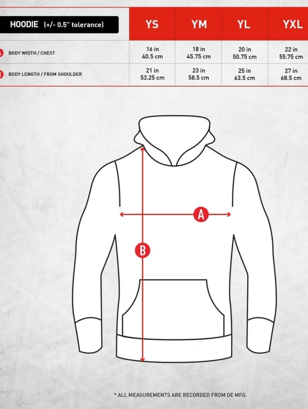 Gracie Barra Jiu-Jitsu - Colorblock Youth Hoodie - Grey/Black - Picture 7 of 7